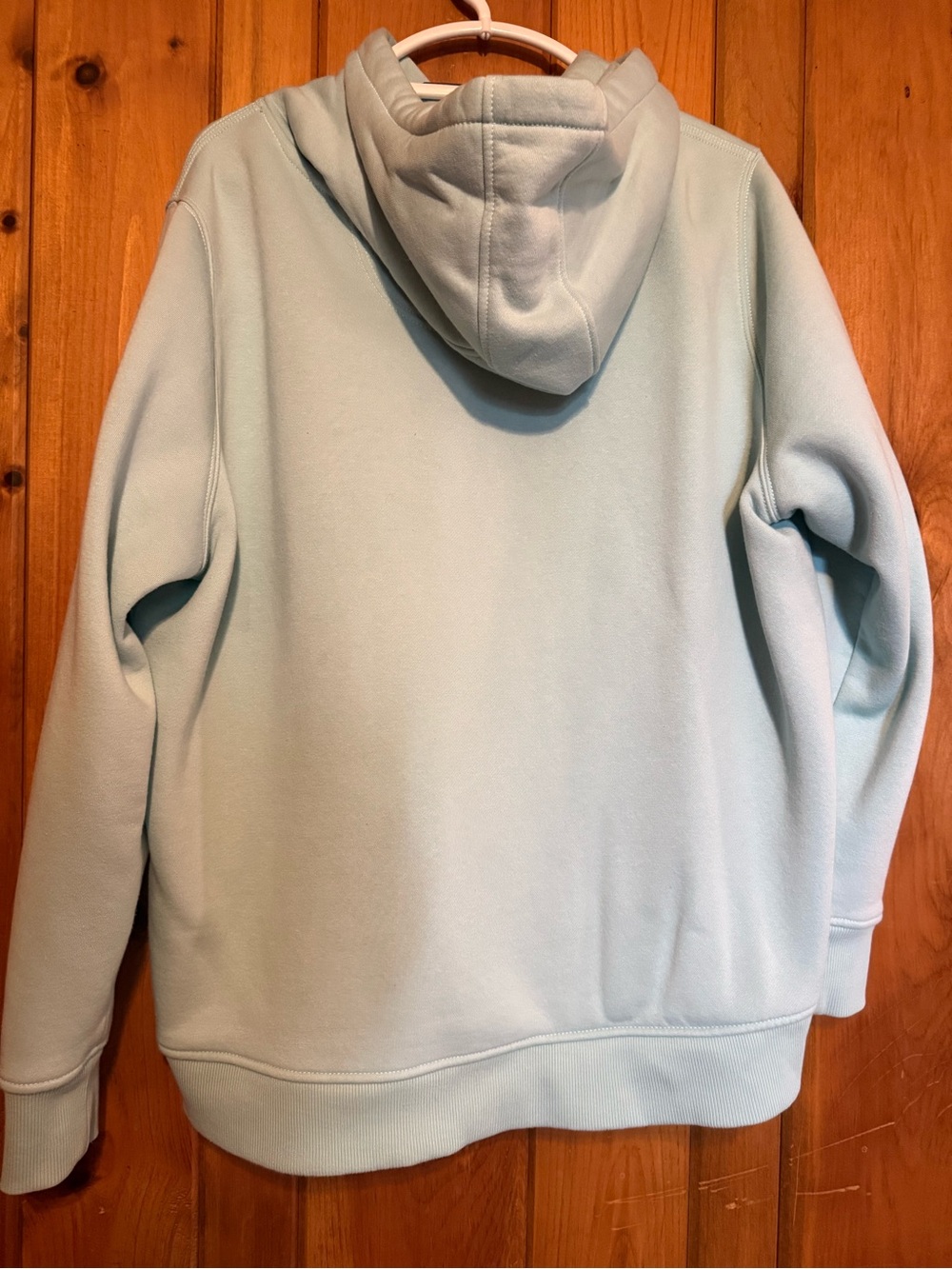 Carhartt Mint Green Logo Hoodie with Sleeve Script - Picture 2 of 3
